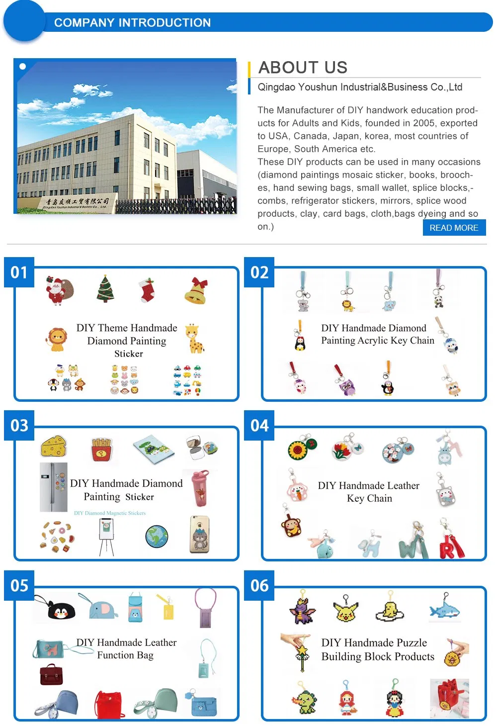 Manufacturer DIY Art Sewing Bags Kit PU Leather Educational Puzzle Bag Toy for Kids Girls Boys Adults