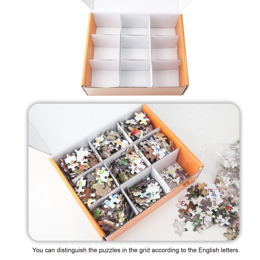 Miniwhale Amazon Top Seller Jigsaw Puzzle 1000 Goods in Stock for Adult and Kids Accept Custom Jigsaw Puzzle Supplier