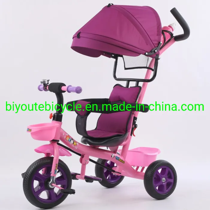 Multi-Function New Model EVA & Rubber Wheels Kids Tricycle Baby Tricycle