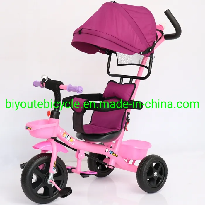 Multi-Function New Model EVA & Rubber Wheels Kids Tricycle Baby Tricycle