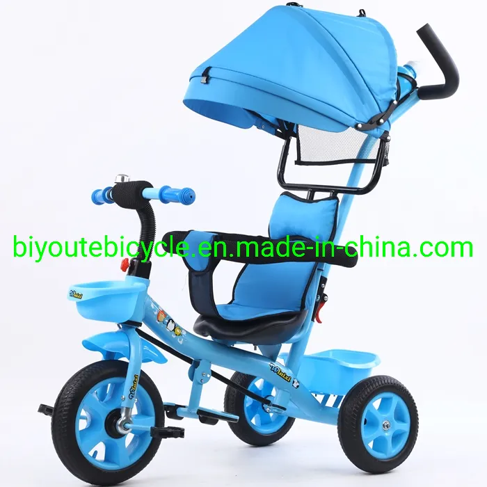 Multi-Function New Model EVA & Rubber Wheels Kids Tricycle Baby Tricycle