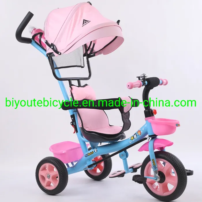 Multi-Function New Model EVA & Rubber Wheels Kids Tricycle Baby Tricycle