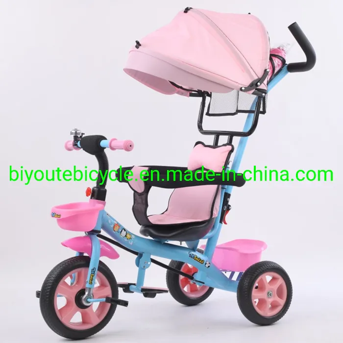 Multi-Function New Model EVA & Rubber Wheels Kids Tricycle Baby Tricycle