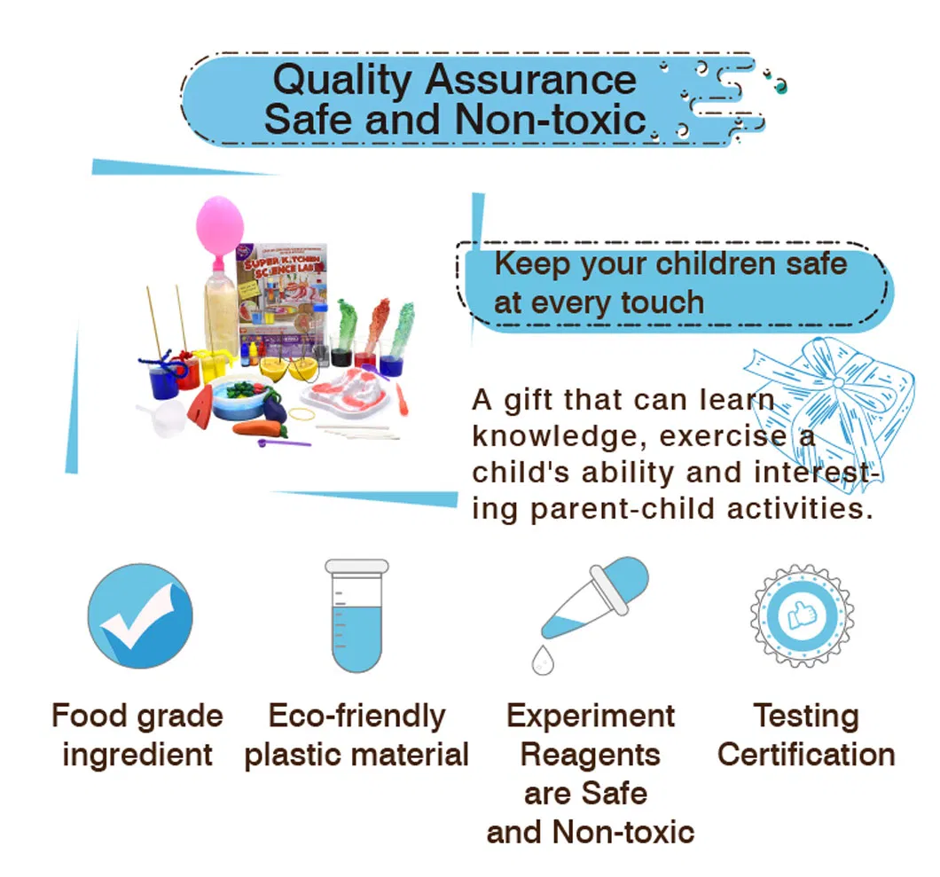 New Arrival Toys DIY Stem Educational Science Kits Magic Chemistry Experiment Lab for Kids
