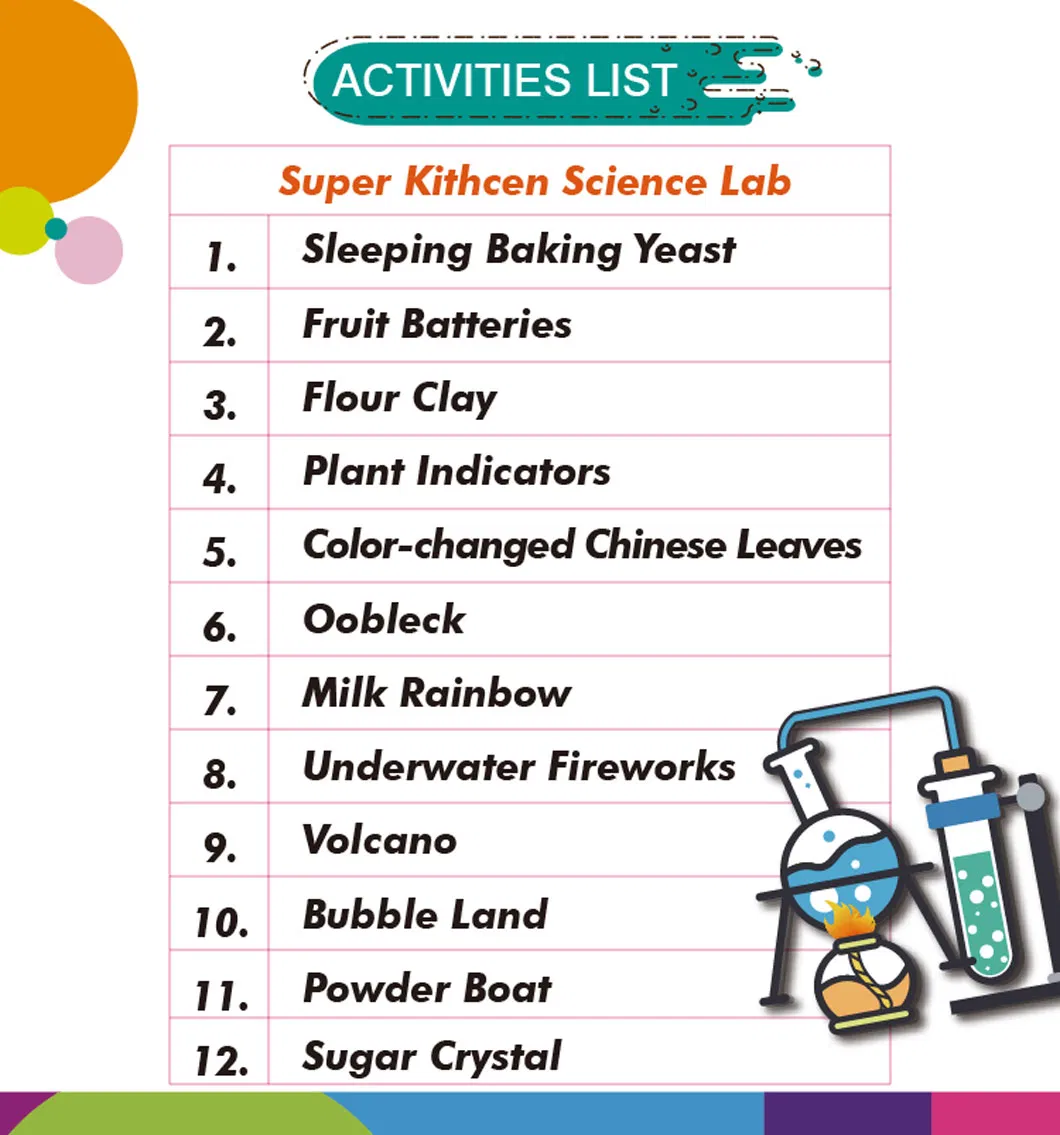 New Arrival Toys DIY Stem Educational Science Kits Magic Chemistry Experiment Lab for Kids
