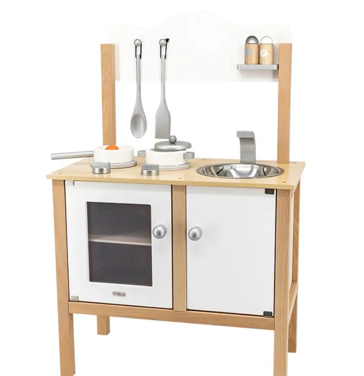 New Design Cooking Set Pretend Play Kitchen Wooden Kitchen Set Toy for Kids Toy