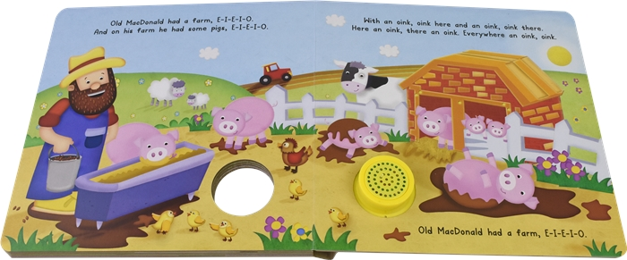 Nice Talking Book Sound Book for Schoolboy Sound Module for Book