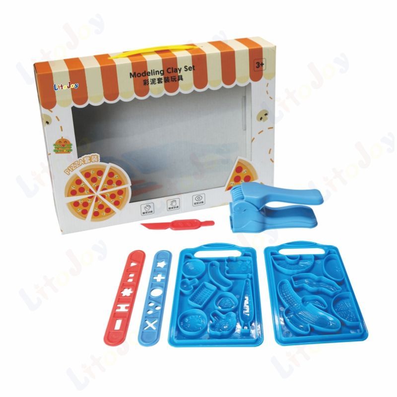 Play Dough Noodle Machine for Pretend Cooking Play
