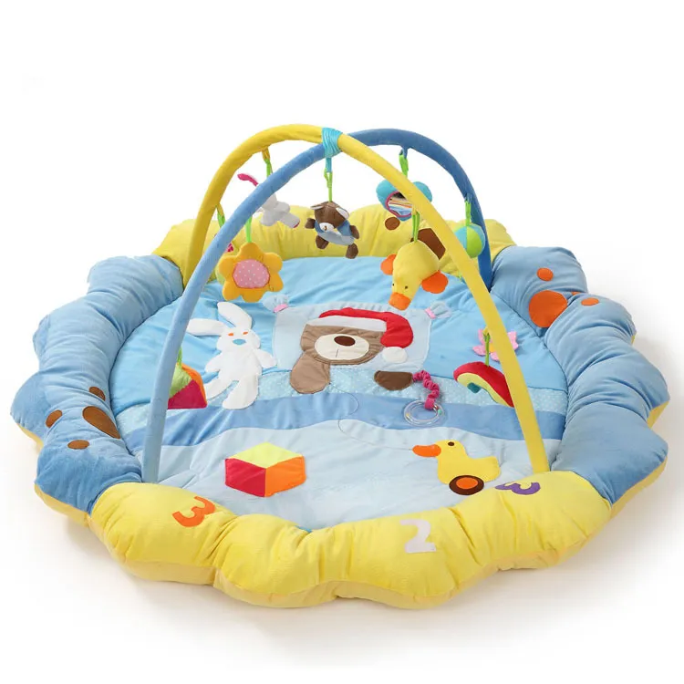 Plush Baby Gym Custom Plush Playmat for Baby
