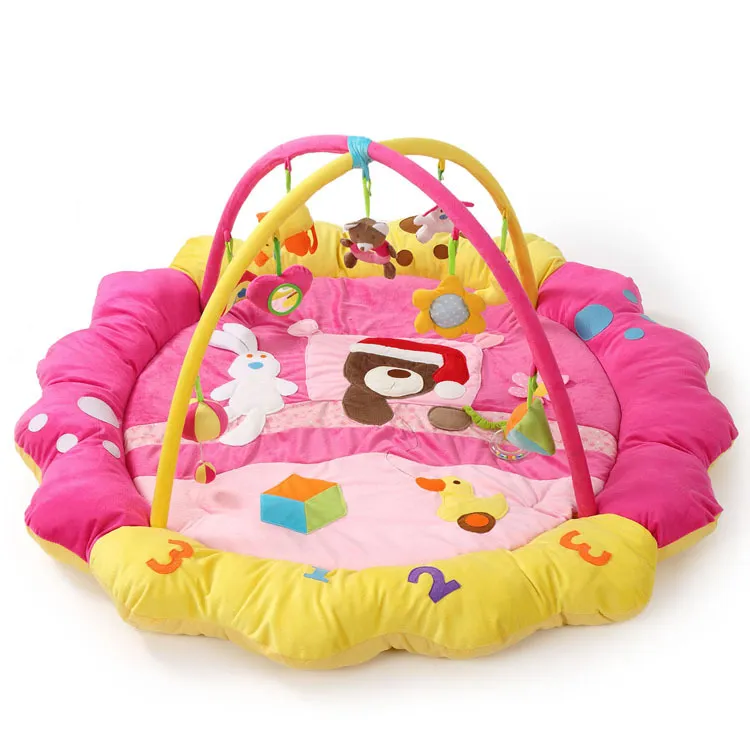 Plush Baby Gym Custom Plush Playmat for Baby