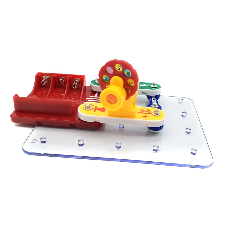 Projection Lamp Steam Toys for Children Educational Learning Integrated Building Blocks Science Physics Experiment