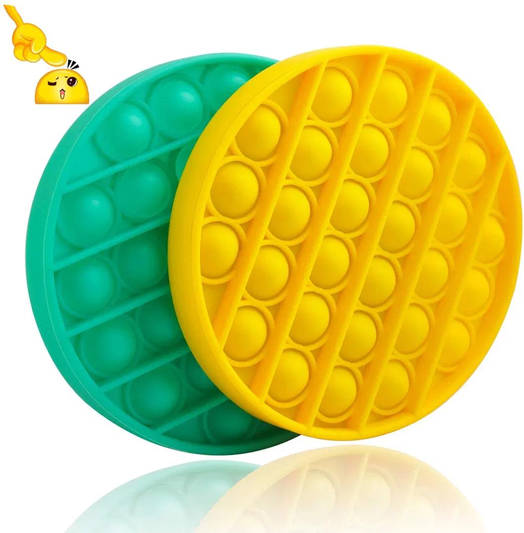 Pure Compression Silicone Push Pop Bubble Fidget Sensory Toy