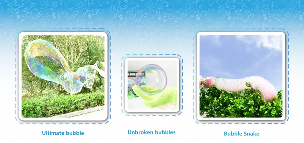 Stem Children DIY Fun Bubble Making Kit Science Toy for Kids