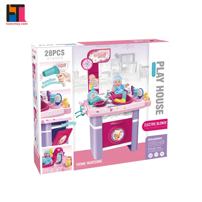 Toy Doctor Kit Baby Care Pretend Play Set Plastic Doctor Toys for Kids