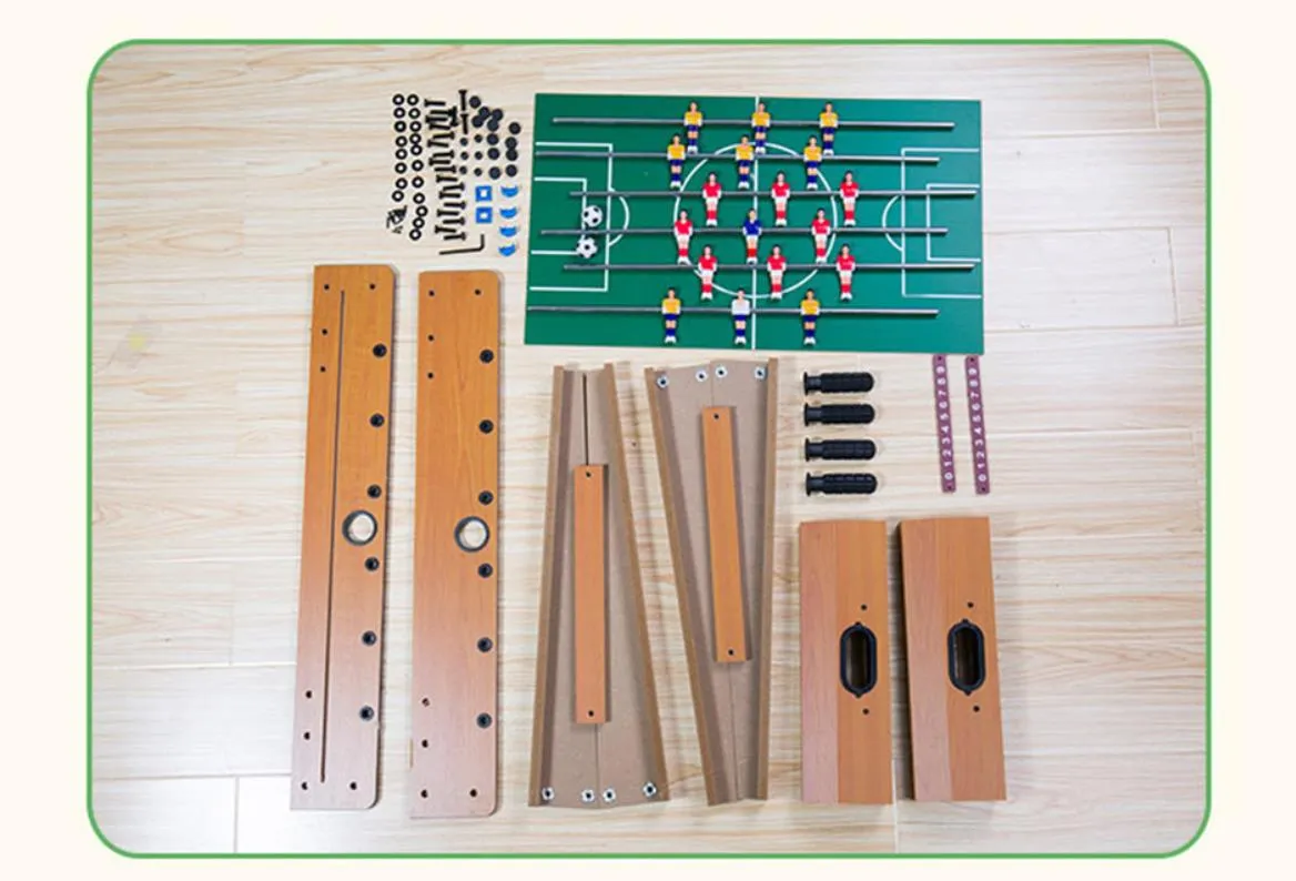 Toy Football Machine, Puzzle Game, Children's Table Football, Wooden Indoor Mini Football Table