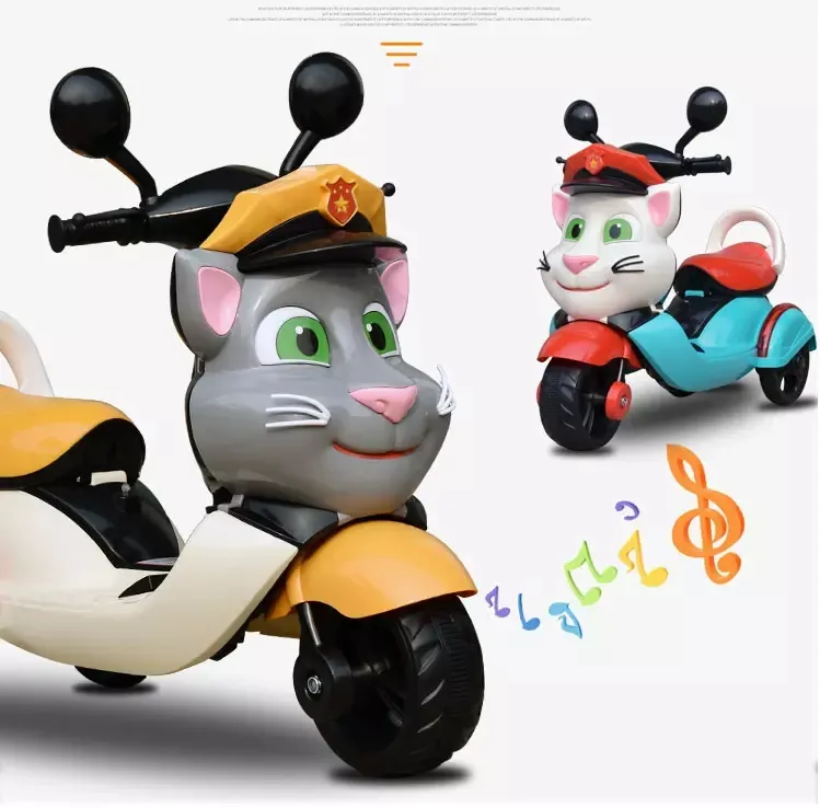 Tricycle for Kids Cartoon Bee Design Ride on Toy Plastic Toys Cem-11