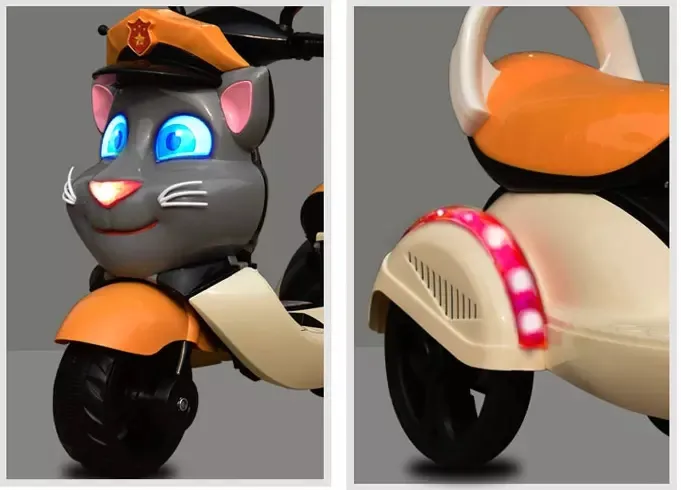 Tricycle for Kids Cartoon Bee Design Ride on Toy Plastic Toys Cem-11