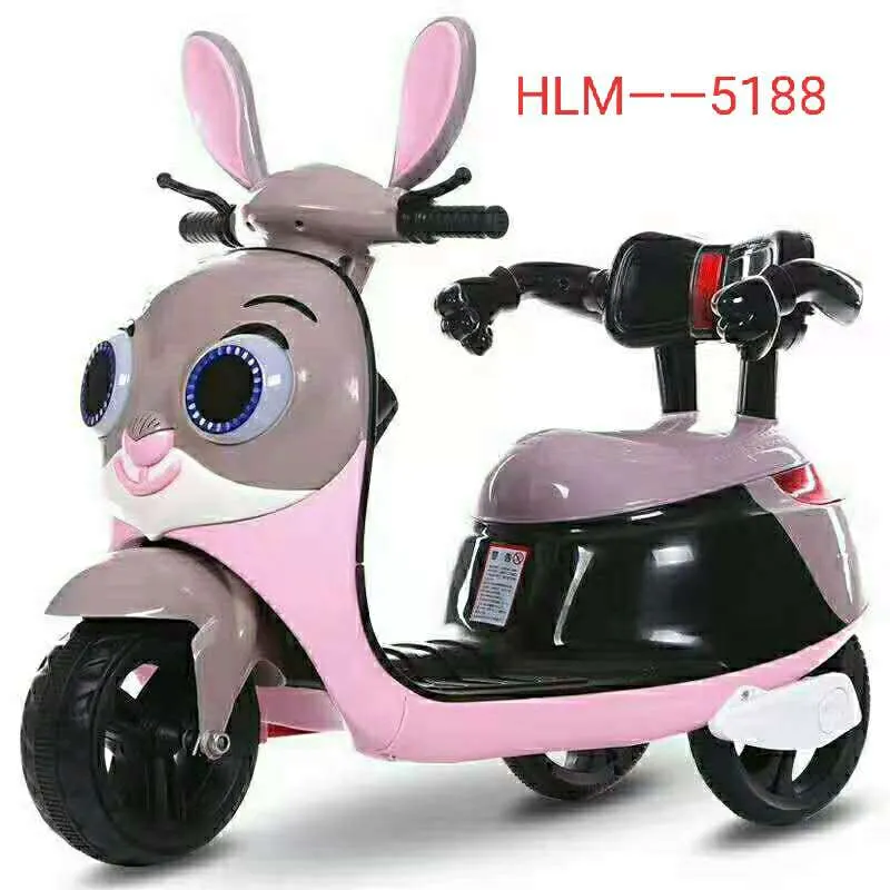 Wholesale Battery Operated Toys Baby Motorbike 3 Wheel Kids Toy Electric Motorcycle Cem-06