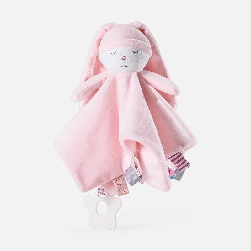 Wholesale Blue Cat Comforting Towel Baby Sleeping Comfort Plush Toys