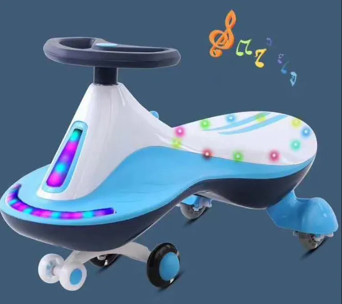 Wholesale Price Children Park Driving Twist Car Toy Kids Magic Swing Car