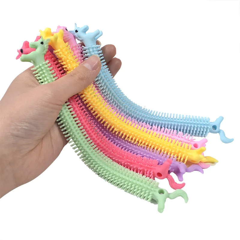 Worm Noodle Stretch String TPR Rope Anti Stress Toys String