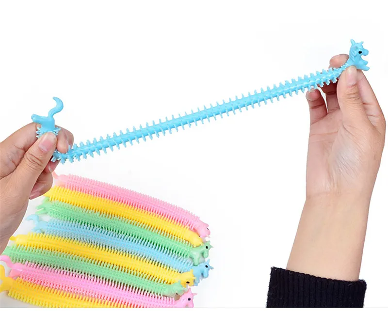 Worm Noodle Stretch String TPR Rope Anti Stress Toys String