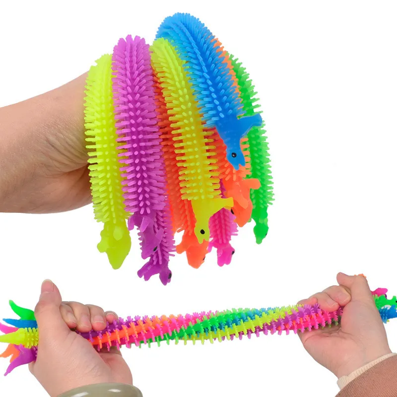 Worm Noodle Stretch String TPR Rope Anti Stress Toys String