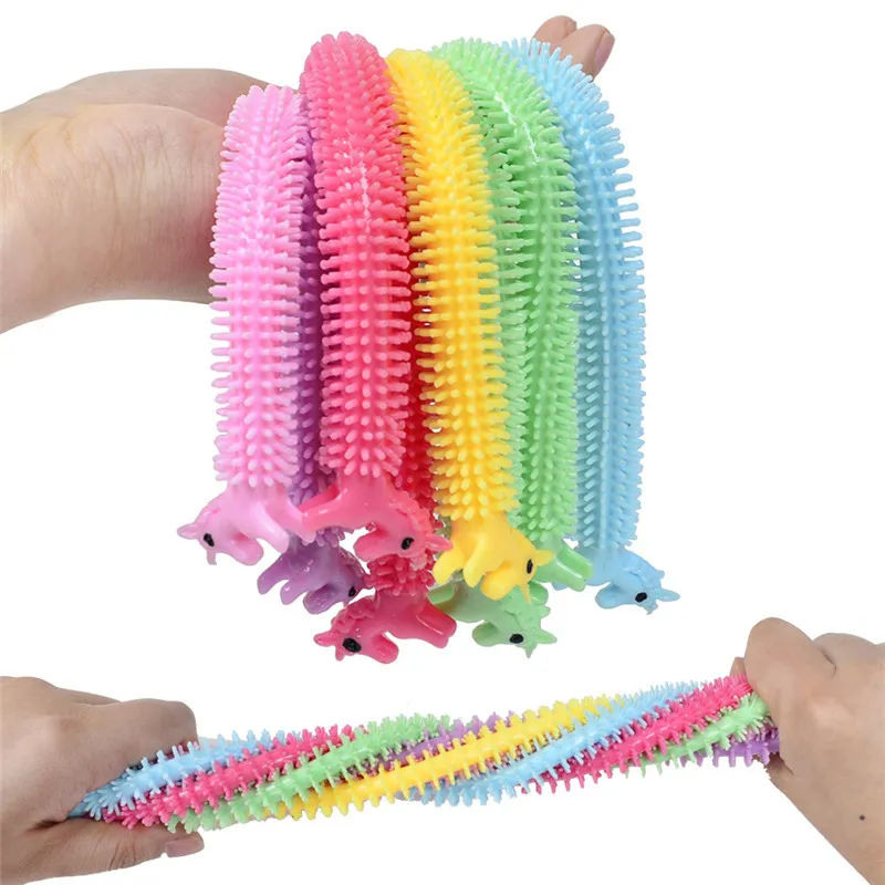 Worm Noodle Stretch String TPR Rope Anti Stress Toys String