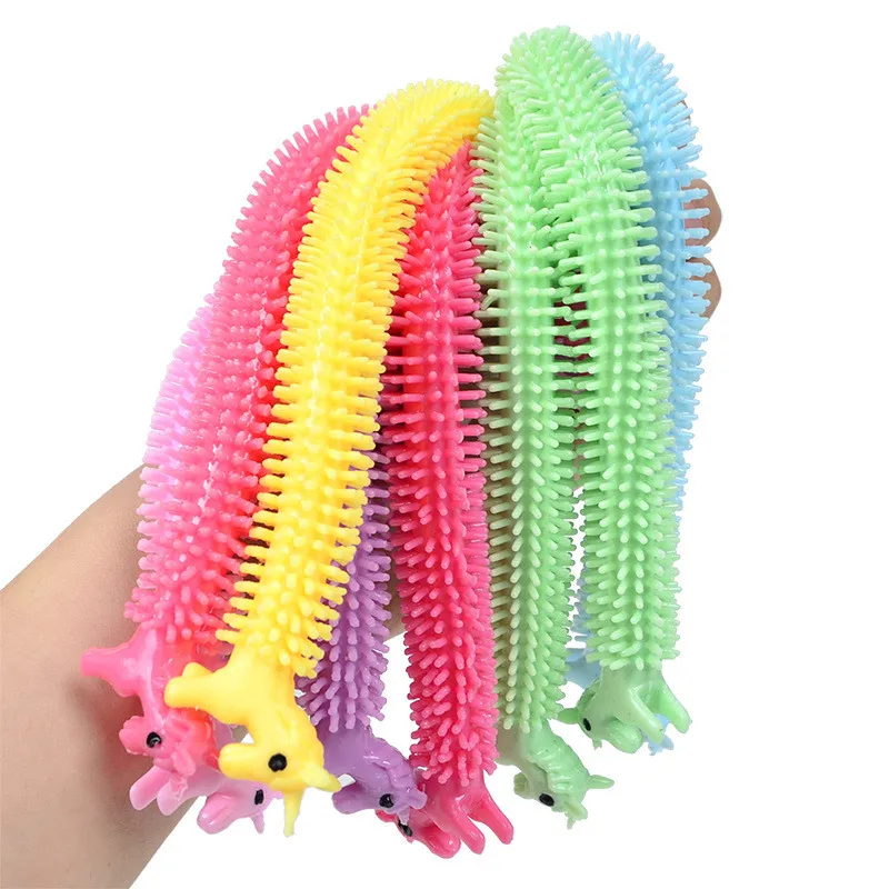Worm Noodle Stretch String TPR Rope Anti Stress Toys String